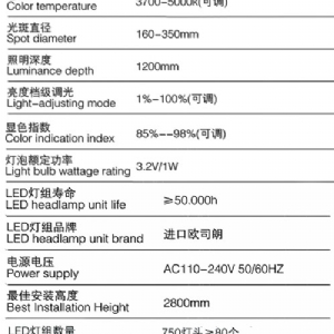 HNLED750超薄型手術無影燈